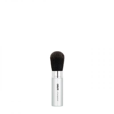 Puder-Blusher-Pinsel silber matt